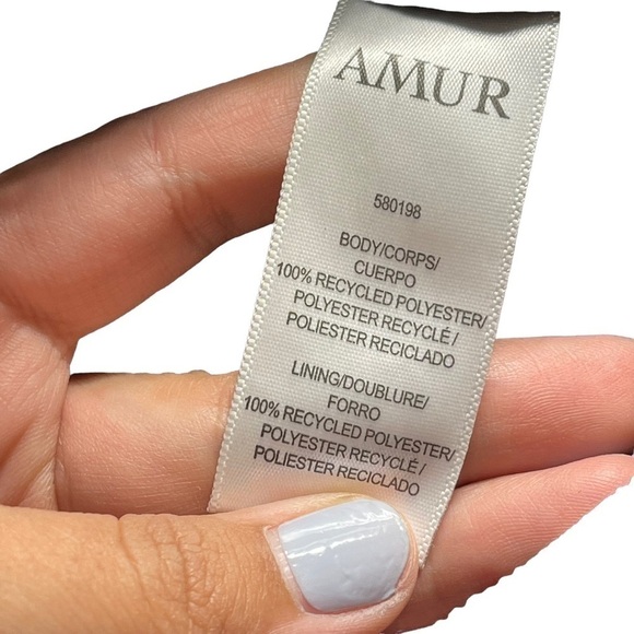 Amur Valentina Black Midi Dress 2 - Picture 7 of 9